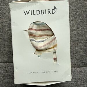 Wildbird Linen Ring Sling - rainbow stripe
